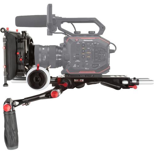 SHAPE Panasonic AU-EVA1 Camera Bundle Rig with Follow Focus Pro and 4 x 5.6" Matte Box