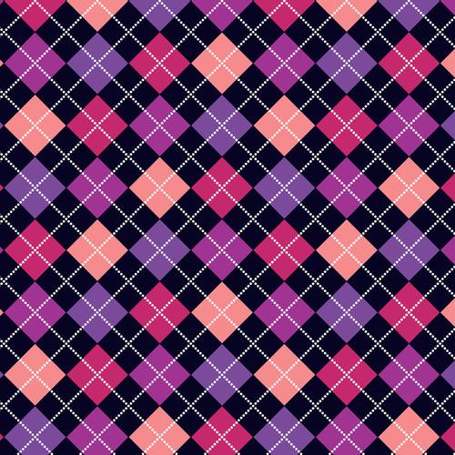 Westcott Diamond Plaid Matte Vinyl Backdrop with Hook-and-Loop Attachment