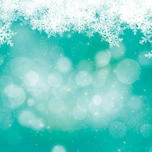 Westcott Snowy Bokeh Matte Vinyl Backdrop with Hook-and-Loop Attachment