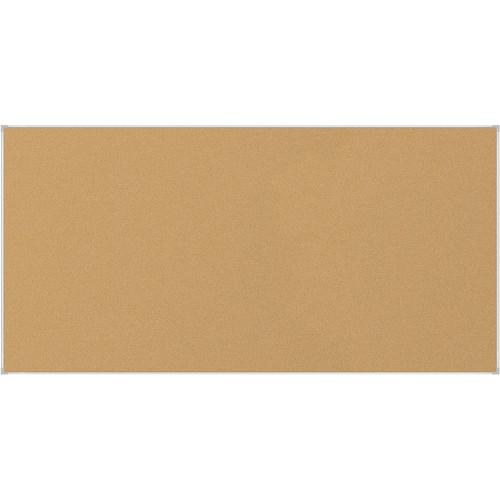 Best Rite VT Logic Natural Cork Surface Tackboard with Silver Ultra-Trim