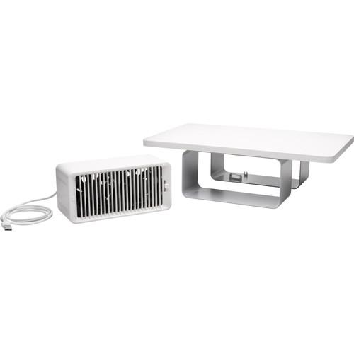 Kensington CoolView Wellness Monitor Stand with Desk Fan