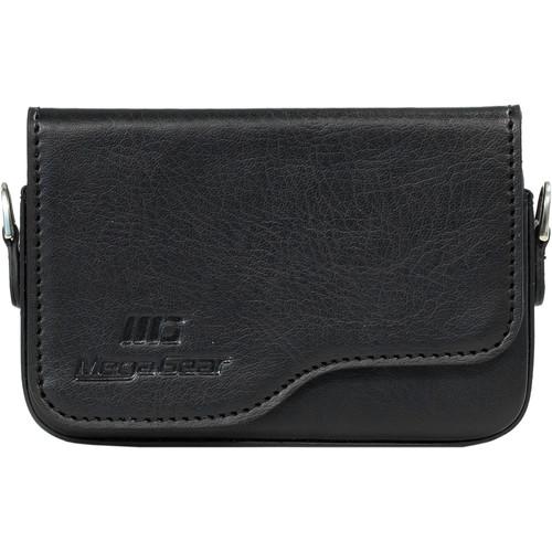 MegaGear Leather Case with Strap for Select Canon PowerShot Cameras