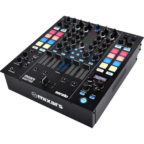 Mixars QUATTRO Professional 4-Channel Mixer and Controller for Serato DJ
