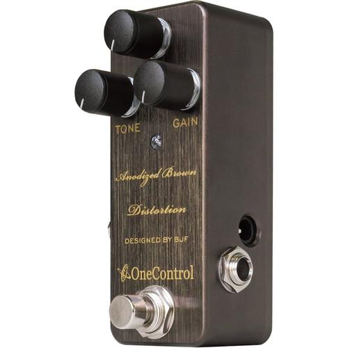 OneControl Anodized Brown Distortion Pedal