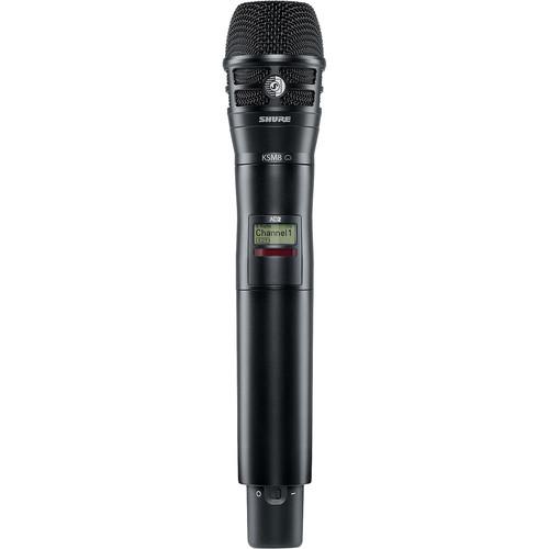 Shure AD2 K8B-G57 Axient Digital Wireless Handheld Transmitter with KSM8 Mic Head