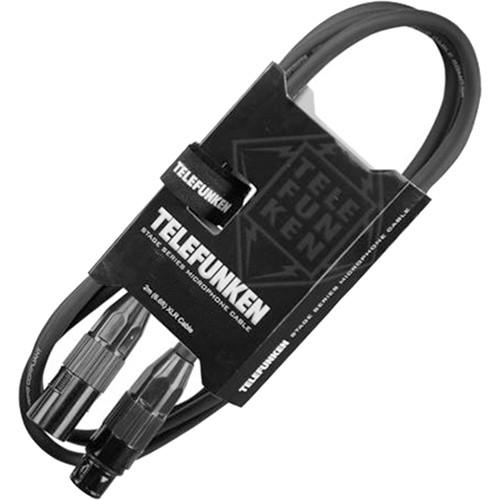 Telefunken SGMC-1 Stage Series Microphone Cable with Straight XLR Connectors
