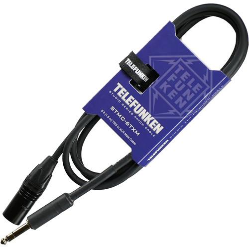 Telefunken Studio Series 1 4" TRS Male to 3-Pin XLR Male Cable