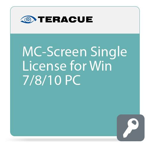 Teracue MC-Screen Universal H.264 Desktop-Encoding Software License for Windows 7 8.1 10 2008 2012 Standard IP Networks