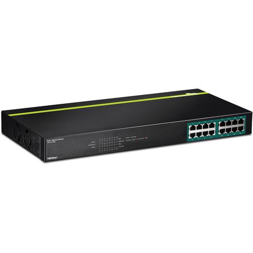 TRENDnet TPE-TG160G 16 Port Gigabit PoE Managed Switch