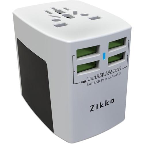 Zikko 25W 4-Port USB Type-A Worldwide