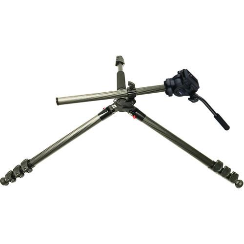Acebil TAE-284CF Carbon Fiber Tripod with H605F Pan Tilt Head