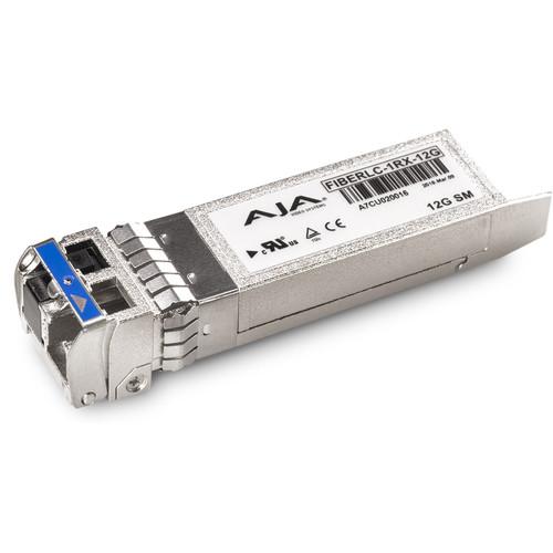 AJA 12G-SDI Single Fiber LC Receiver Single-Mode