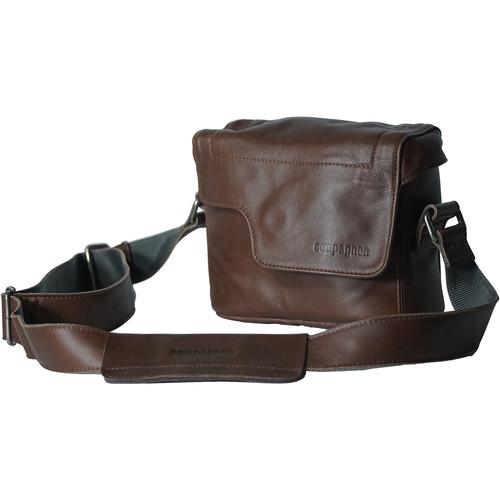 compagnon "The Nano Messenger" Leather Camera Bag