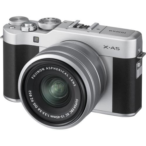 FUJIFILM X-A5 Mirrorless Digital Camera with 15-45mm Lens