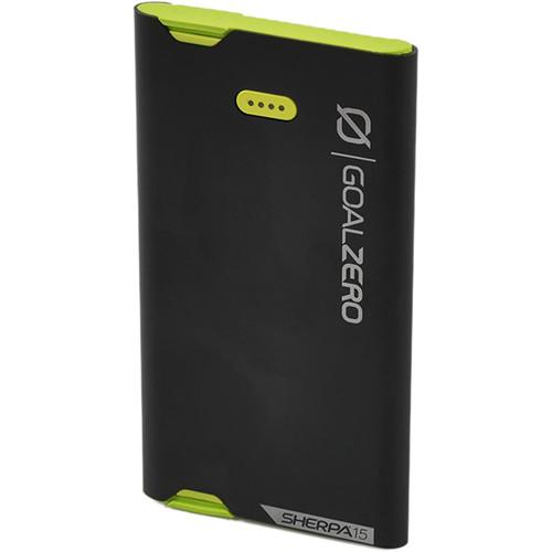 GOAL ZERO Sherpa 15 Power Bank Micro-USB & USB Type-C Connector