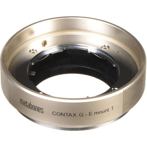 Metabones Contax G Lens to Sony E-Mount Camera T Adapter