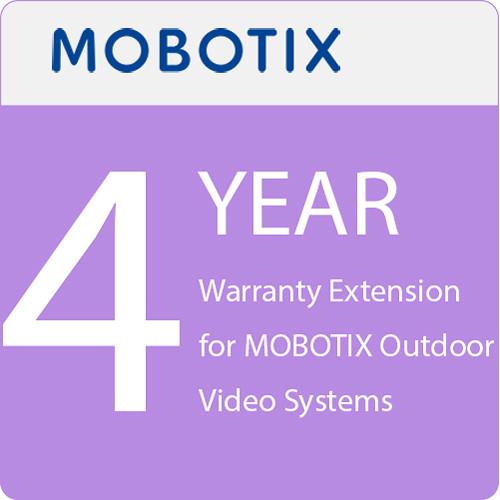 MOBOTIX 4-Year Warranty Extension for MOBOTIX Outdoor Video Systems