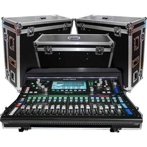 ProX Flight Case with Doghouse and Wheels for Allen & Heath SQ6 Console