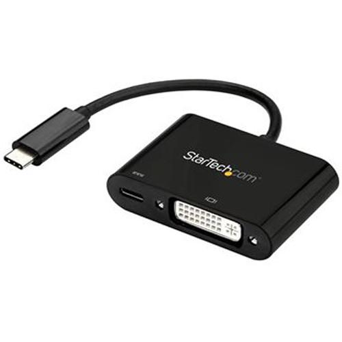 StarTech USB-C to DVI-I and Power USB-C Adapter