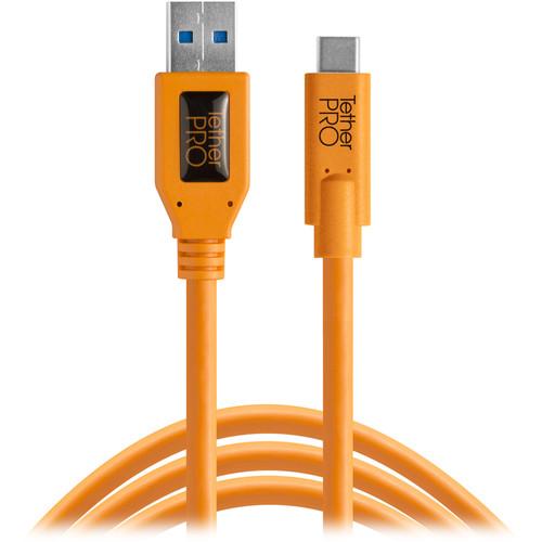 Tether Tools TetherPro USB Type-C Male to USB 3.0 Type-A Male Cable