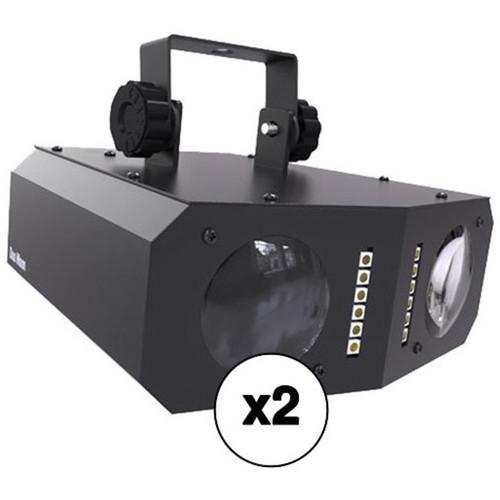 CHAUVET DJ Duo Moon - Moonflower & Strobe RGBW LED Effect Light