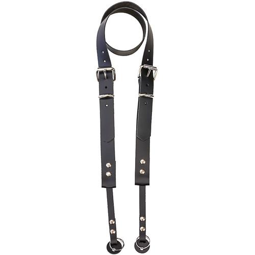 Funk Plus 1.13" Double Roller Buckle Leather Camera Strap