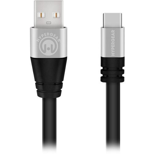 HyperGear Flexi USB 2.0 Type-A to USB Type-C Charge & Sync Flat USB Cable