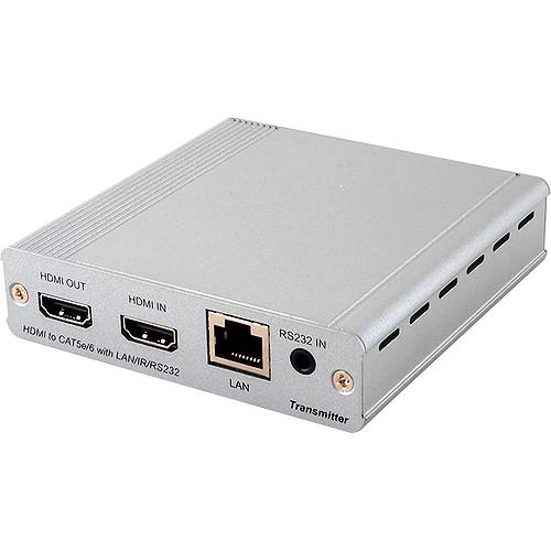 Link Bridge HDBaseT HDMI over Cat5e 6 Transmitter with Loopback Video Port