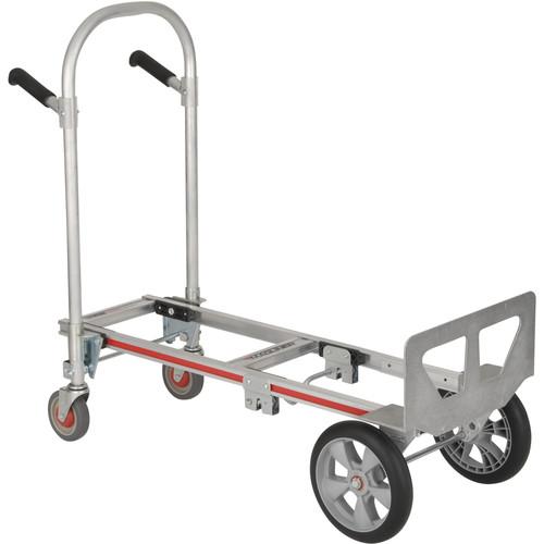 Magliner Gemini Jr. Convertible Hand Truck with 10 x 2.75" Microcellular Foam Wheels