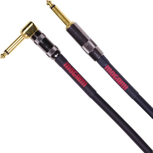 Mogami Overdrive Electric Guitar Cable with Right-Angle Neutrik Silent Plug