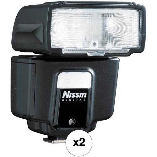 Nissin i40 Compact Two Flash Kit for Micro Four Thirds Cameras