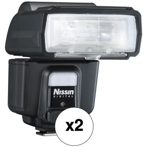 Nissin i60A Two Flash Kit for Micro Four Thirds Cameras