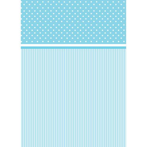 Westcott Dots-and-Stripes Art Canvas Backdrop with Grommets