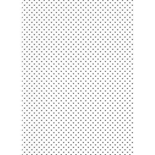 Westcott Hearts Art Canvas Backdrop with Grommets