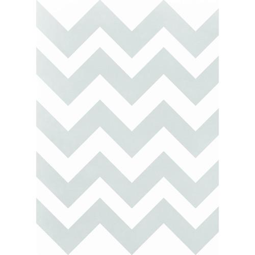 Westcott Pastel Chevron Matte Vinyl Backdrop with Grommets