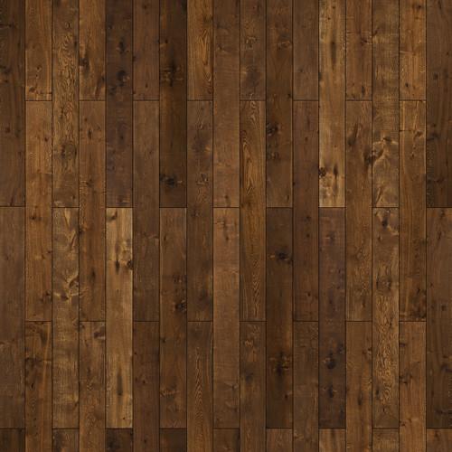 Westcott Western Wood Matte Vinyl Backdrop with Hook-and-Loop Attachment