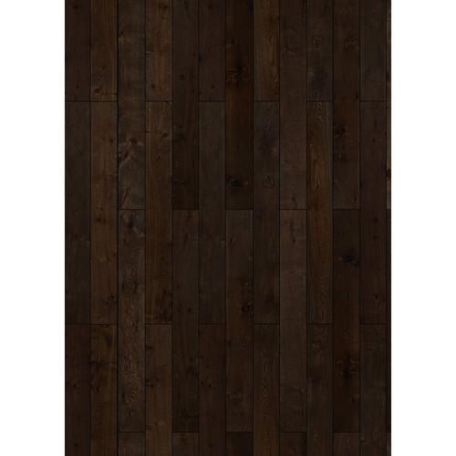 Westcott Western Wood Pattern Matte Vinyl Backdrop with Grommets