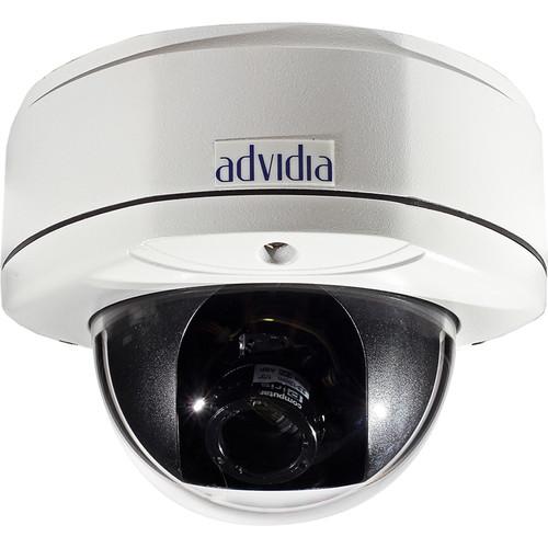 Advidia 4MP Fixed Outdoor Dome Camera with 3.6x Optical Zoom & Night Vision