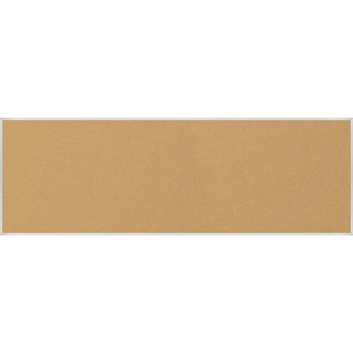 Best Rite VT Logic Natural Cork Surface Tackboard with Aluminum Trim