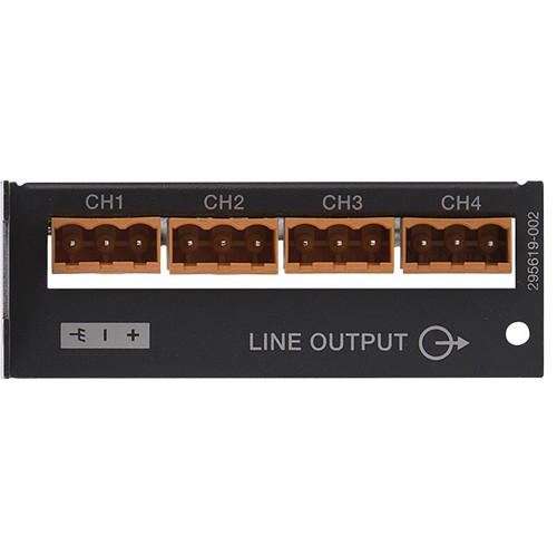 Bose Professional ControlSpace ESP-00 4-Channel Line Output Card II