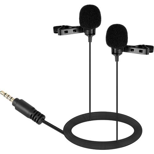 BOYA BY-LM400 Dual-Lavalier Microphone for Mobile