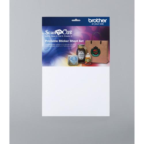 Brother Printable Sticker Sheet Set for