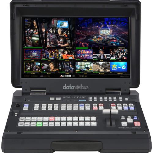 Datavideo 12 Input HD-SDI And HDMI Hand Carried Mobile Studio With Built-In 17.3" Lcd Monitor