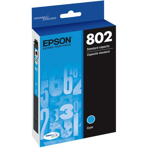 Epson 802 Cyan DURABrite Ultra Standard-Capacity Ink Cartridge