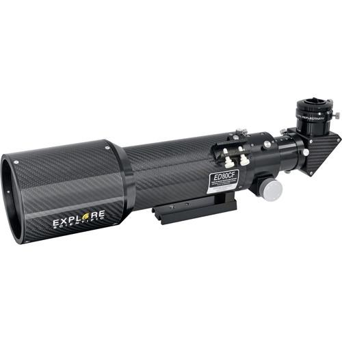 Explore Scientific ED80 80mm f 6 Carbon Fiber APO Refractor Telescope