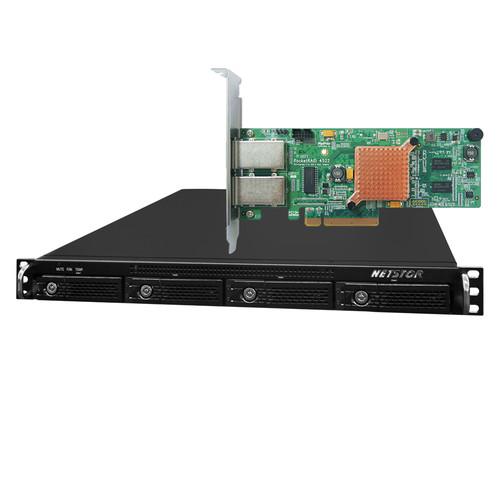 HighPoint RocketStor 6421AS 4-Bay SAS SATA Hardware RAID Rackmount Enclosure