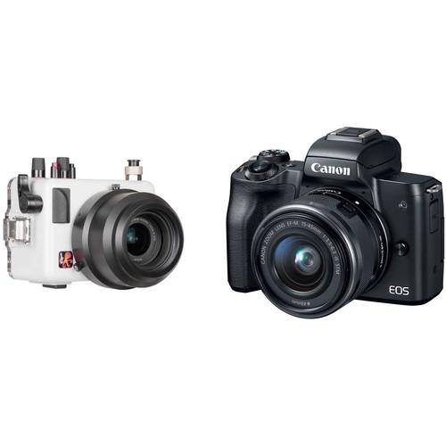 Ikelite 200DL Underwater Housing & Canon EOS M50 Mirrorless Camera Kit
