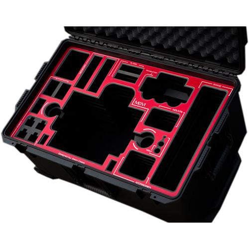 Jason Cases Pelican Case with Laser-Cut Foam for MoVI M5 & Accessories