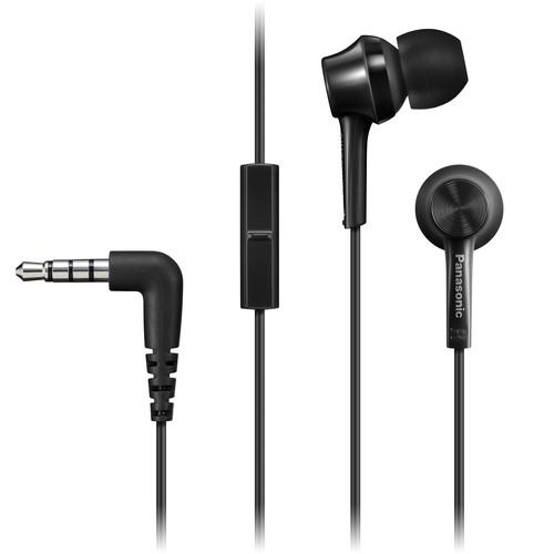 Panasonic RP-TCM115-K Canal-Type In-Ear Headphones