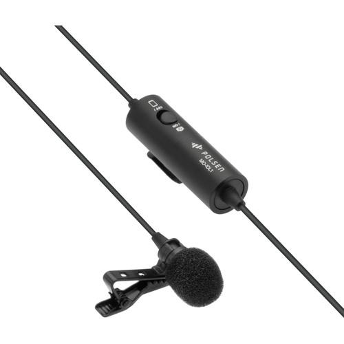 Polsen MO-IDL1 Lavalier Condenser Microphone with DSLR Smartphone Switch